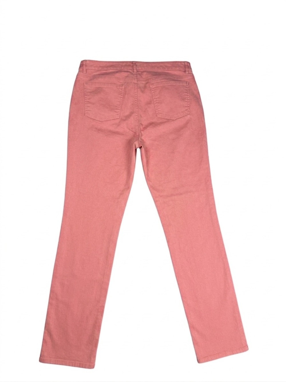 Eileen Fisher Rose-Pink Straight Leg Jeans - Picture 5 of 8